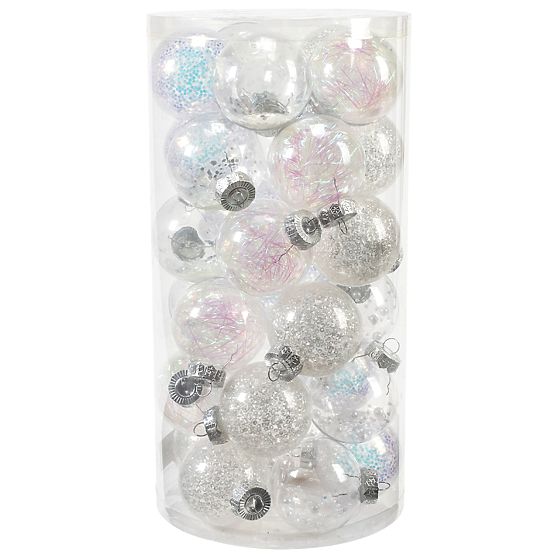 VIANOČNÉ GULE 30 KS SYSD1688-058