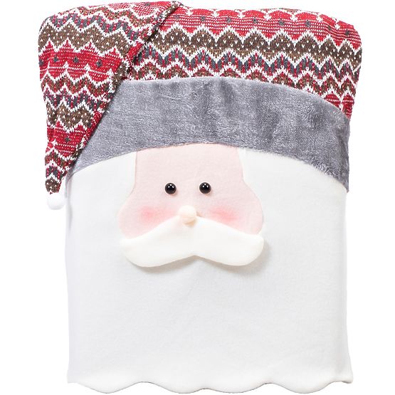 Vianočný poťah na stoličku YX22020 6 ks