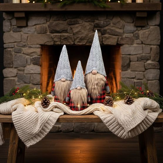 Vianočný škriatok 30cm YX055