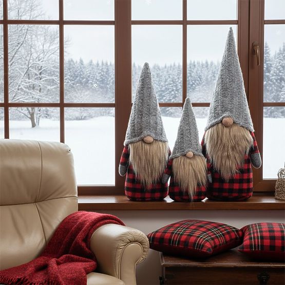 Vianočný škriatok 40 cm YX055