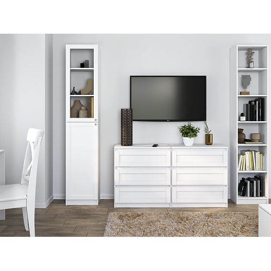 Vitrína PAFOS W40/SH BIELA