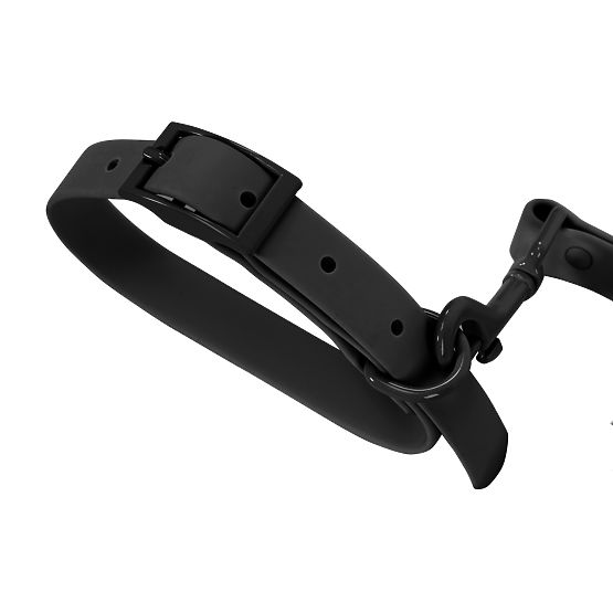 Vodítko a obojok pre psa PJ-067 čierna S