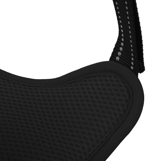 Vodítko a postroj pre psa PJ-063 čierna XL