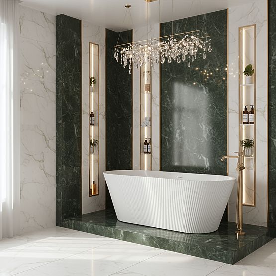 Voľne stojaca akrylátová vaňa OFELIA 170