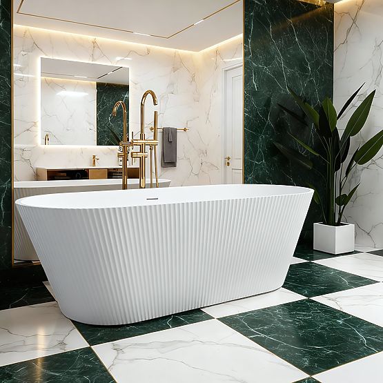 Voľne stojaca akrylátová vaňa OFELIA 170