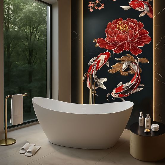 Voľne stojaca vaňa Rea Ferrano Slim 170