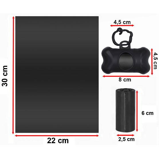 Vrecká na psie exkrementy BUSTER 1400 kusov