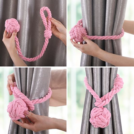 Záclony - doplnky DAUPHIN farba biela ameliahome