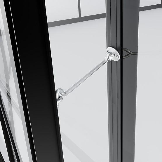 Záhradná oranžéria EcoGlass Gazebo Standard so základom 12 m² tvrdené sklo 4 mm, polykarbonát 6 mm