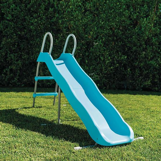 Záhradná šmykľavka pre deti 183 cm oceľ plast INTEX 44106
