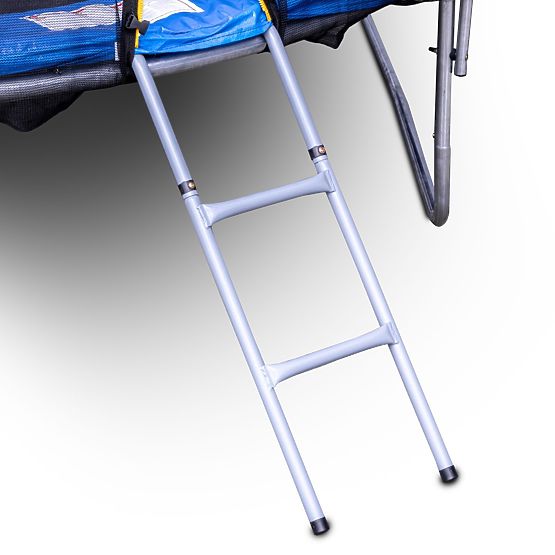 Záhradná trampolína s vonkajšou sieťou s priemerom 8 ft 244-252 cm + rebrík