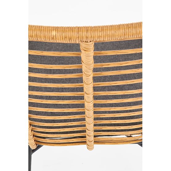 Záhradné kreslo IKARO s podsedákom