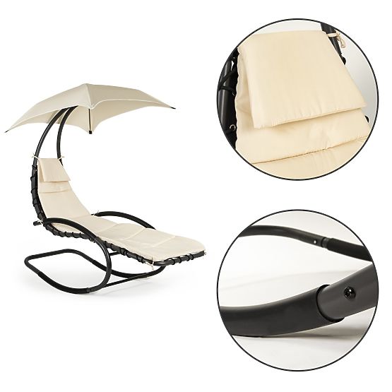 Záhradné kreslo lehátko hojdacie záhradná hojdacia sieť