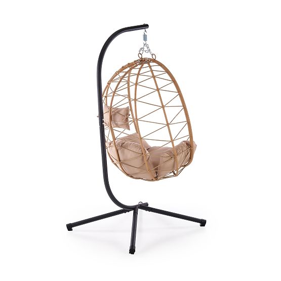 Záhradné kreslo SNAKE, prírodné / béžové (1p=1ks)