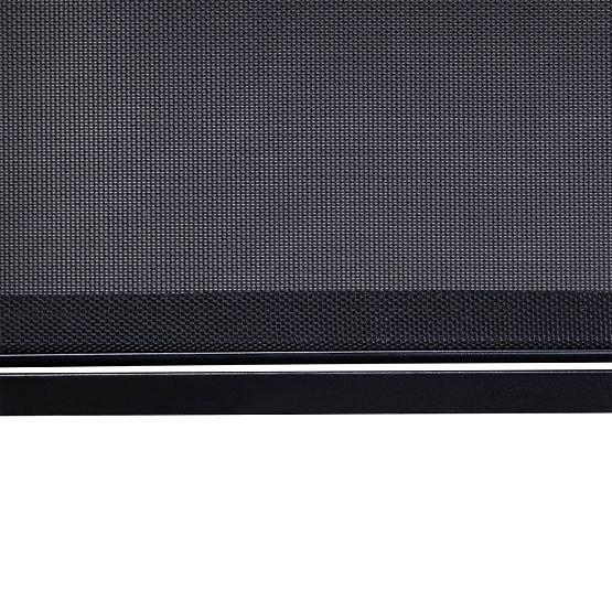 Záhradné lehátko Sandy nastaviteľné, čierne/grafitové