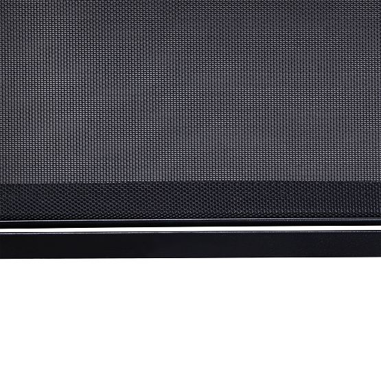 Záhradné lehátko Sandy nastaviteľné, čierne/grafitové