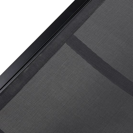 Záhradné lehátko Shelly nastaviteľné, hliníkové, grafitové