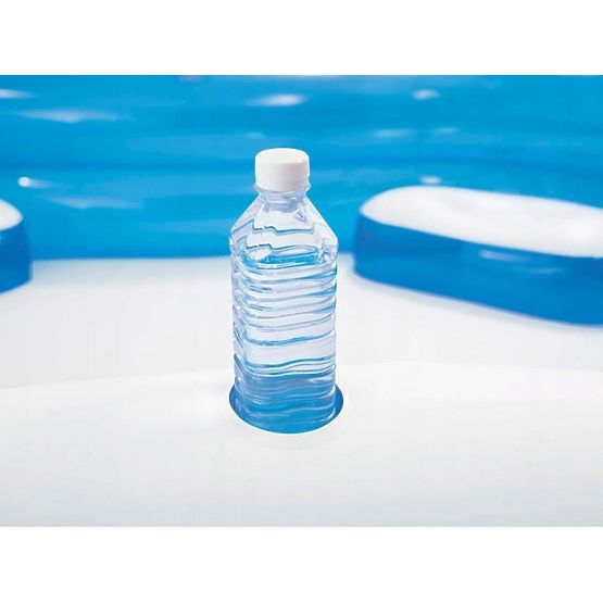 Záhradný bazén s nafukovacími sedadlami 229x229cm Intex 56475