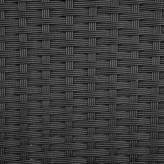 Záhradný nábytok z technoratanu sada 4v1 MAGNOLIA čierna béžové vankúše