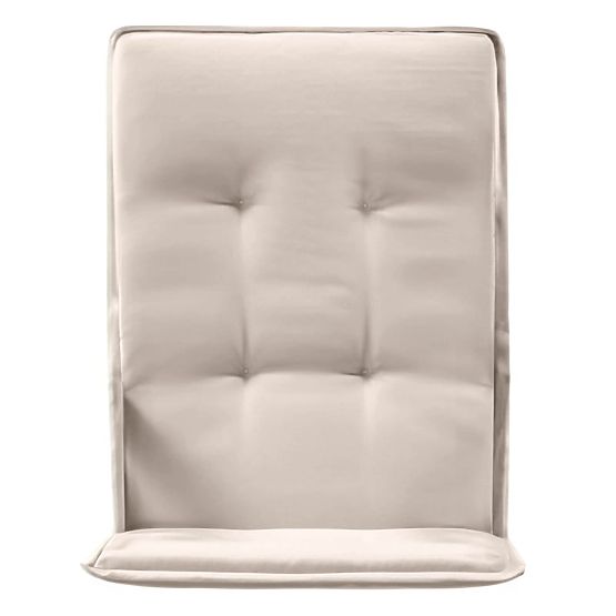 Záhradný set Familis stôl 160 cm + 6 stoličiek s nastaviteľnými operadlami a svetlosivými vankúšmi