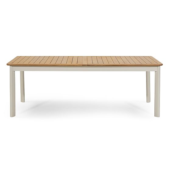Záhradný set Porticato, rozkladací stôl 211-300 cm + 12 stoličiek, akáciové drevo FSC, teakový vzhľa