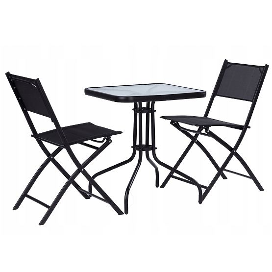 Záhradný stolík 60cm na záhradu terasu balkón ModernHome