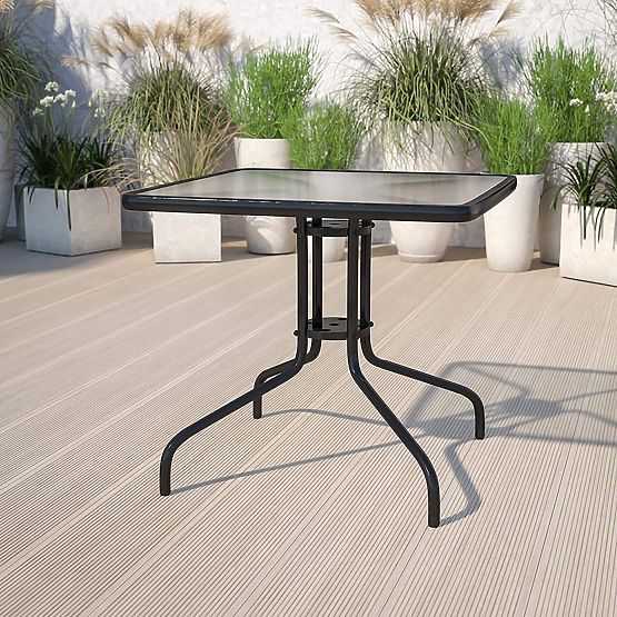 Záhradný stolík 60cm na záhradu terasu balkón ModernHome