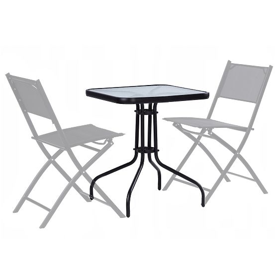 Záhradný stolík 60cm na záhradu terasu balkón ModernHome