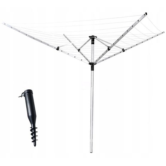 Záhradný sušiak na prádlo 260 cm + vrták