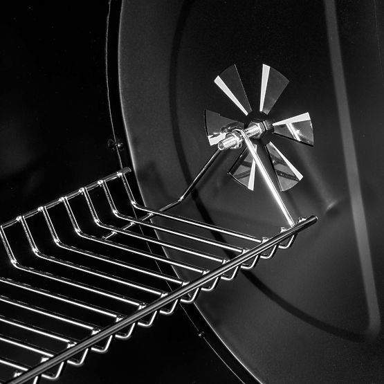 Záhradný uhlový gril 2 rošty popolník BAREL