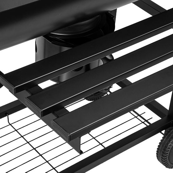 Záhradný uhlový gril 2 rošty popolník BAREL