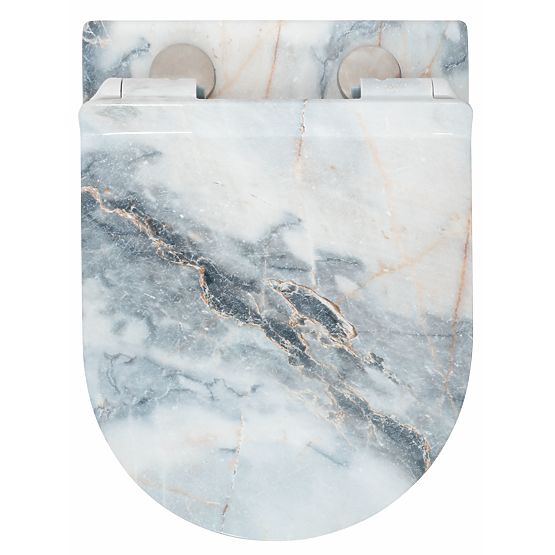 Závesná WC misa Carlos Slim Rimless Granit Shiny N