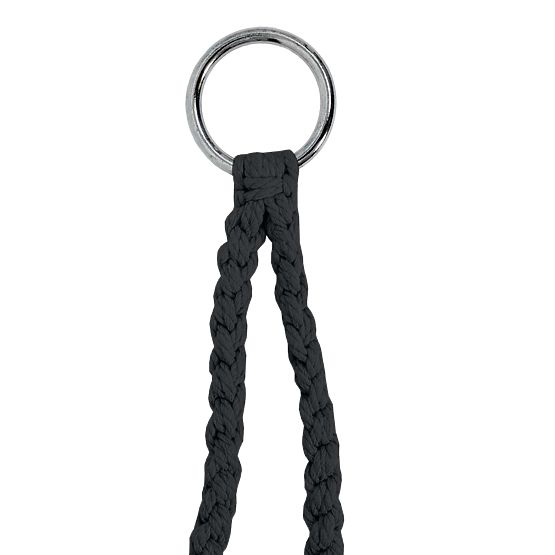 Závesné kreslo Bocianie hniezdo TOGO čierne vankúše