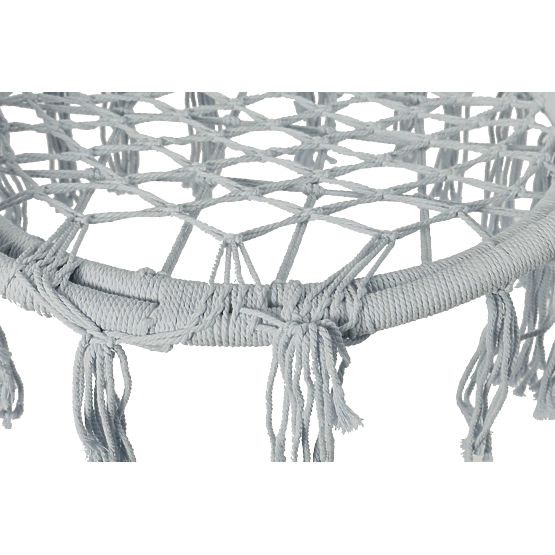 Závesné kreslo Bocianie hniezdo TOGO sivé