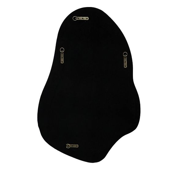 Závesné zrkadlo Maluma, lila, lesklé