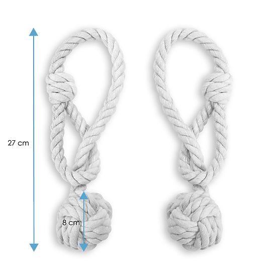 Závesy - doplnky DAUPHIN farba hnedá ameliahome