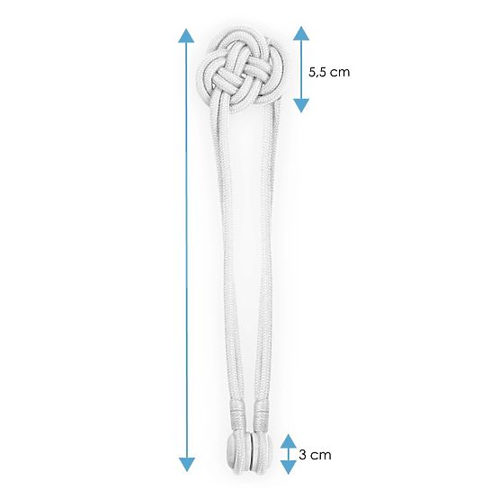Závesy - doplnky EDMONTON farba púdrová ružová ameliahome