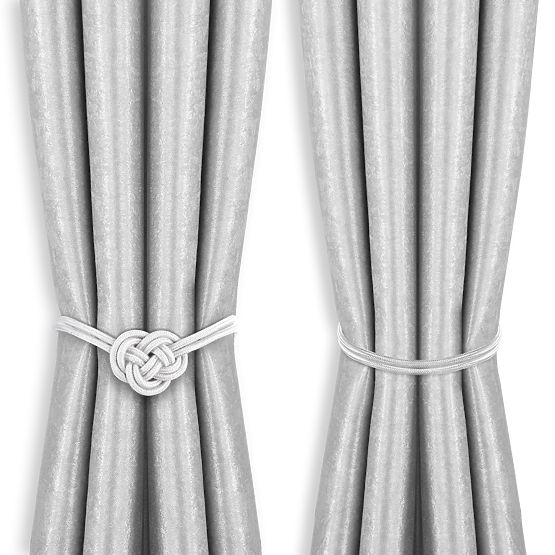 Závesy - doplnky EDMONTON farba sivá ameliahome