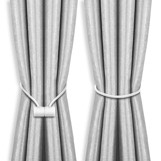 Závesy - doplnky HAMILTON farba svetlomodrá ameliahome