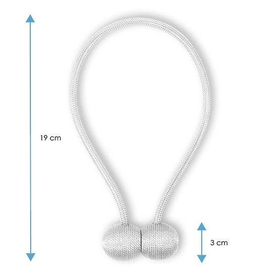 Závesy - doplnky TORONTO farba svetlomodrá ameliahome