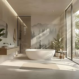 Akrylátová voľne stojaca vaňa ROMA 170