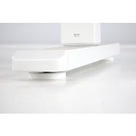 B53 písací stôl s funkciou nastavenia výšky, biely (2p=1ks), Halmar