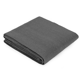 Balkónová clona s kovaním 100x700 cm tieniaca sieť + inštalačné prvky sivá MultiGarden, MultiGarden
