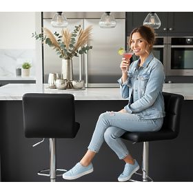 Barová stolička Arako čierna