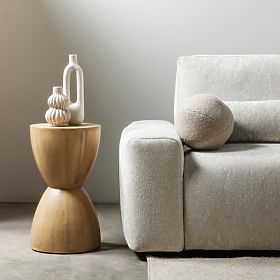 Bočný stolík Lavia 35 cm, mangové drevo