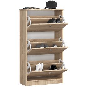 BOTNÍK 3 VÝKLOPNÉ DVERE 60 cm DUB SONOMA