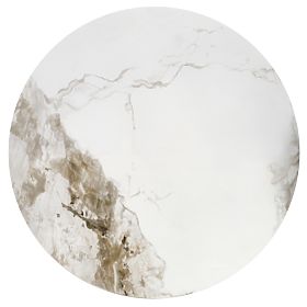 CECILIA konferenčný stolík biely mramor / sivý / zlatý (2p=1ks)