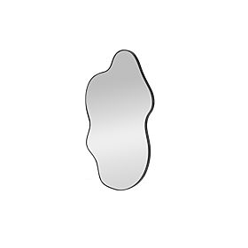 ESSENT nástenné zrkadlo, čierne (1p=1ks)