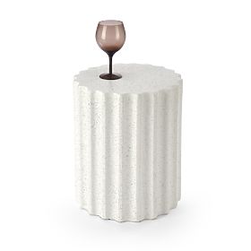 FARA konferenčný stolík kompozit - oxid horečnatý, biely (1p=1ks)