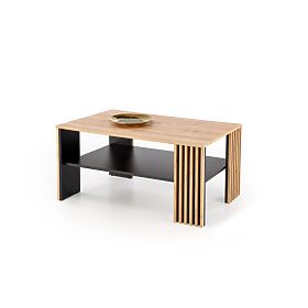 FEMINA konferenčný stolík dub artisan/čierny